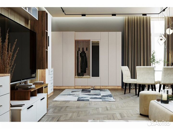 Прихожая Руэлла в кашемировом цвете