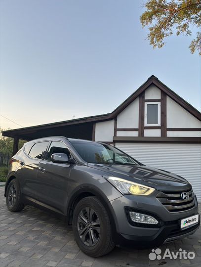 Hyundai Santa Fe 2.2 AT, 2012, 213 200 км
