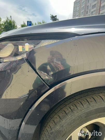 Крыло Honda Vezel RU4 LFB 2014 переднее левое