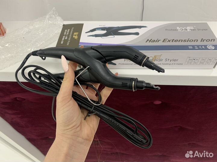 Утюжок для наращивания волос