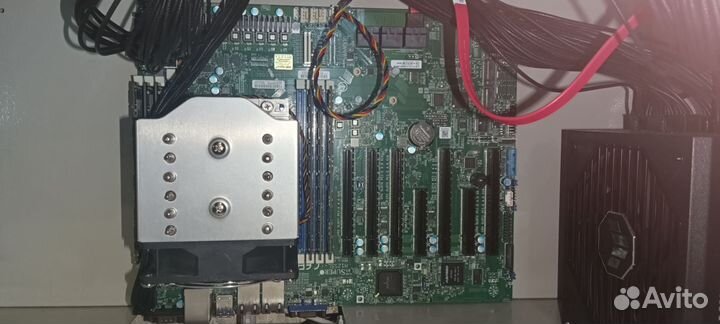 Сервер AMD epyc 7702 supermicro h12ssl-i