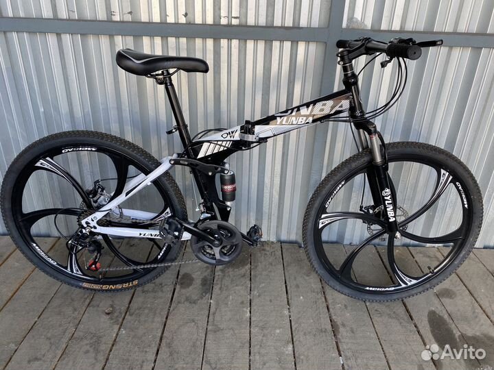 Новый Велосипед на литых дисках складная рама