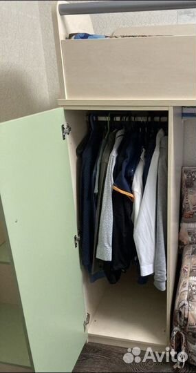 Двухъярусная кровать бу с матрасом