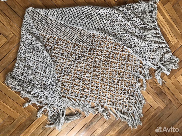 Шаль ручная работа