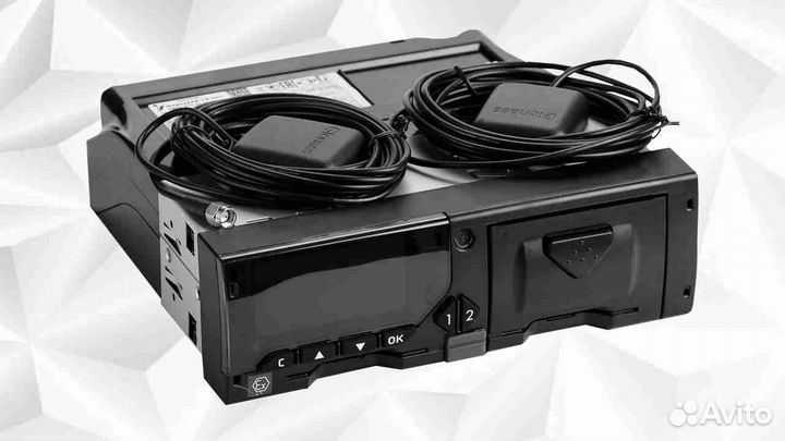 Цифровой тахограф Меркурий та-001, с скзи