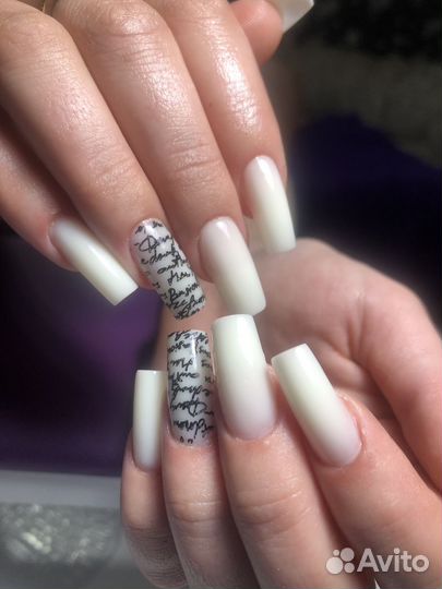 Наращивание ногтей,педикюр