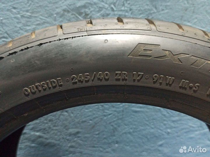 Continental ExtremeContact DWS 245/40 R17 91W