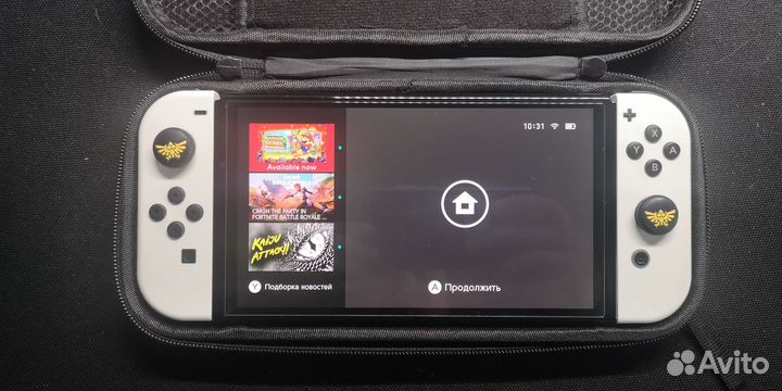 Портативная игровая приставка nintendo switch oled