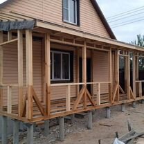 Постройка веранд терасс беседок