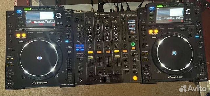 Dj сетап pioneer cdj 2000, djm 800
