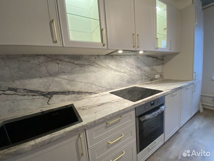 Кухонный гарнитур угловой в новостройку