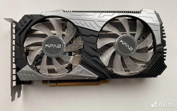 Видеокарта KFA2 Geforce RTX 2060 гарантия днс