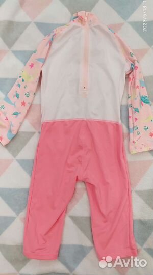 Комбинезон для плавания детский купальник 74 80 86