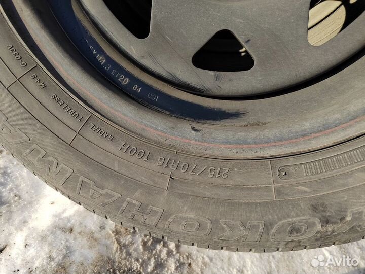 Комплект 4 колеса 16 в сборе ORW+yoka