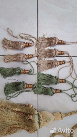 Прихваты для штор новые и б/у