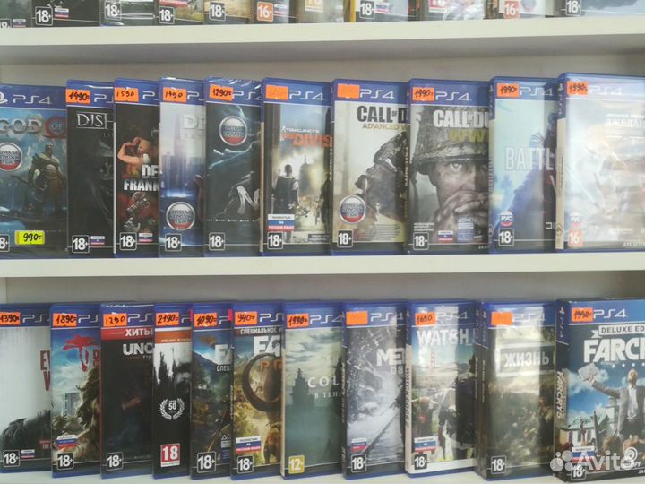 Sony PS4 games (Детский мир)