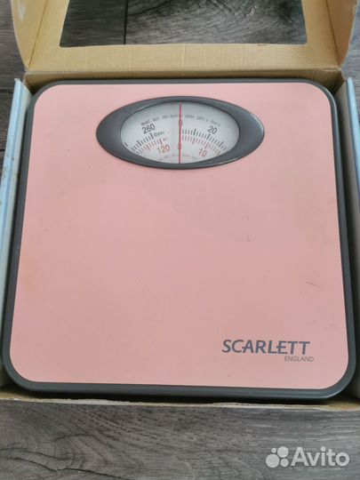 Весы напольные механические Scarlett