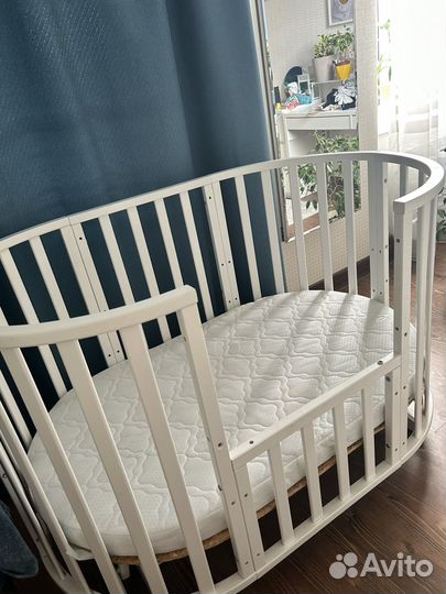 Кровать детская овальная