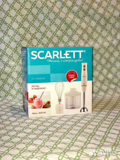 Погружной блендер Scarlett Новый