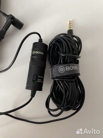 Петличный микрофон boya