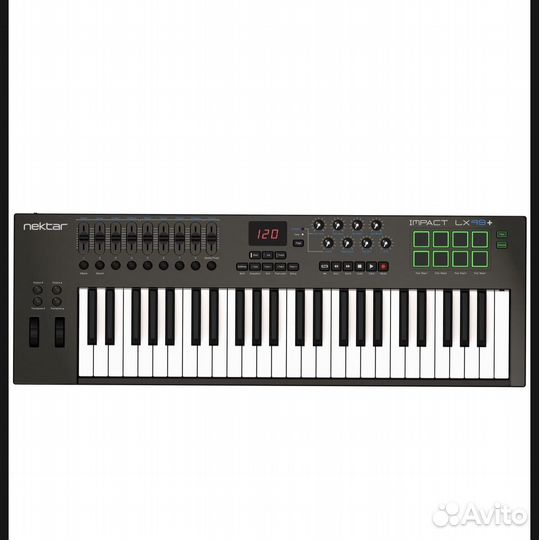 Midi клавиатура nektar impact lx49+