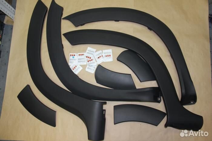 Расширители колесных арок Renault Duster 2015-2020