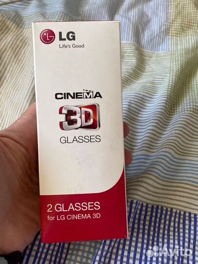 Cinema 3D очки LG пара
