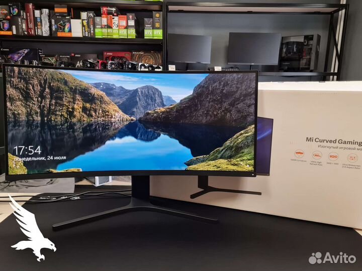 Новый Xiaomi Mi Curved Gaming Monitor 34' 144hz