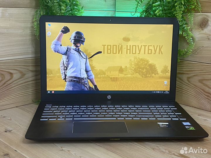 Игровой ноутбук HP I5/8gb/GTX 1050/SSD/гарантия
