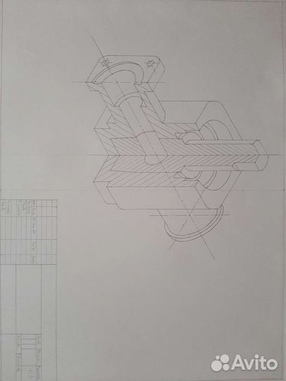 Чертежи в Компас 3d, и от руки для студентов