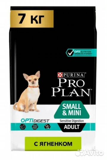 Корм для собак ProPlan mini 7кг