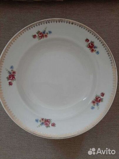 Тарелки зик и Дулево 24 см