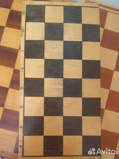 Шахматная доска СССР без фигур