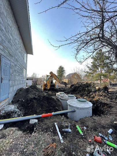 Установка септика без откачки