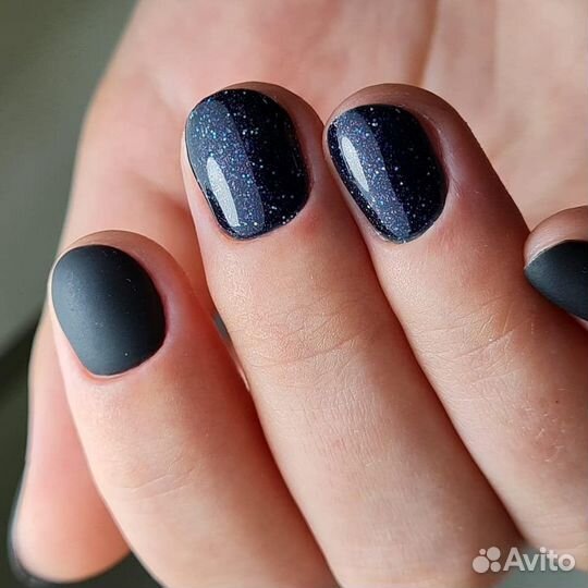 Комби маникюр + гель-лак