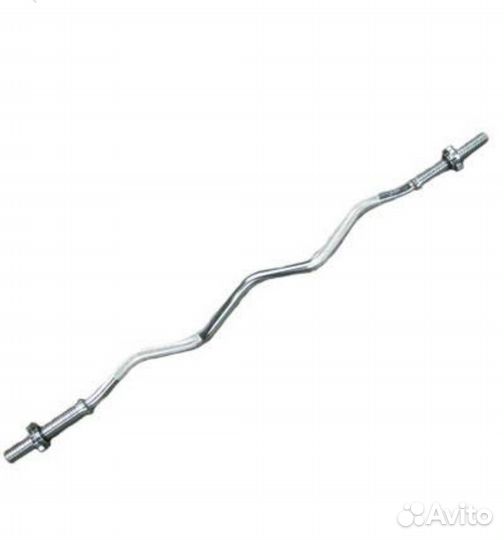 Гриф для штанги изогнутый