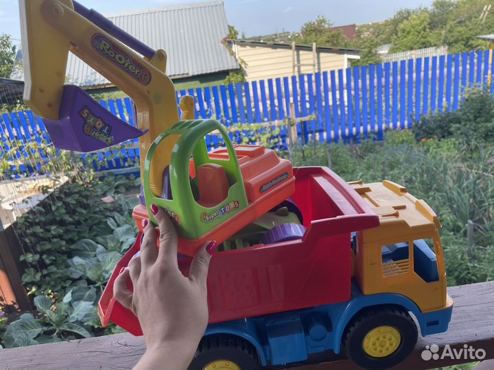 Игрушка машина спецтехника экскаватор