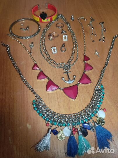 Украшения бижутерия пакетом