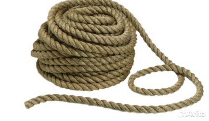 Канат 6мм, для изготовления Когтеточек и поделок