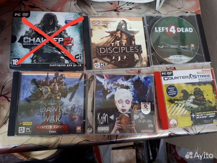 Игры для пк на дисках