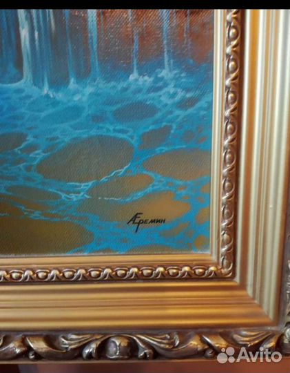 Картина, масло,холст, большая,копия,Айвазовский