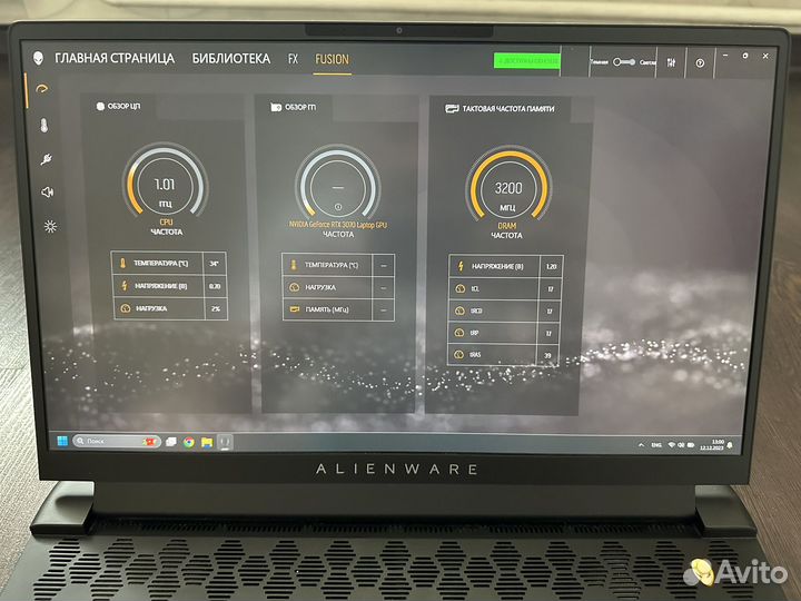 Ноутбук Dell Alienware m15 R5 rtx3070