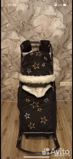 Санки коляска pikate