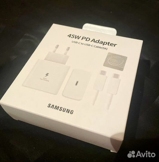 Зарядное устройство samsung 45w