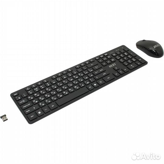 Беспроводные клавиатура с мышью MSI