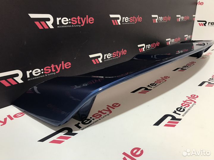 Спойлер Mitsubishi Galant Fortis 07-16г Синий