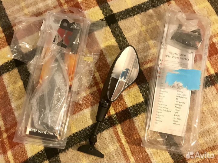 Мото зеркала универсальные FAR 6831+ 6832 (Италия)