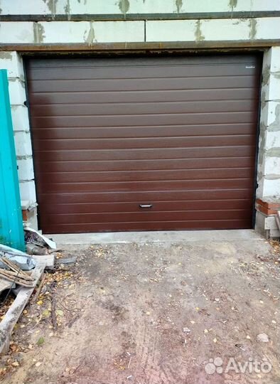 Гаражные секционные ворота