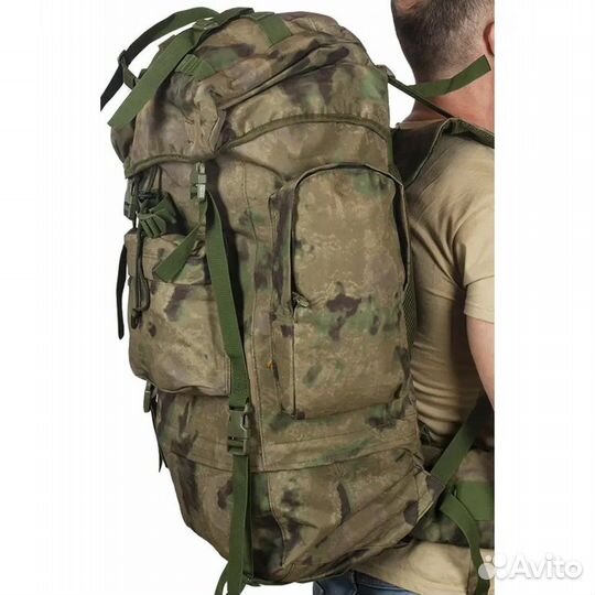 Тактический рюкзак Мох 75л