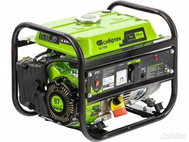 Генератор бензиновый бс-1200